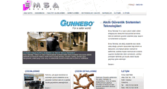 Desktop Screenshot of emsateknoloji.com